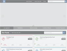 Tablet Screenshot of kineticsfunds.com